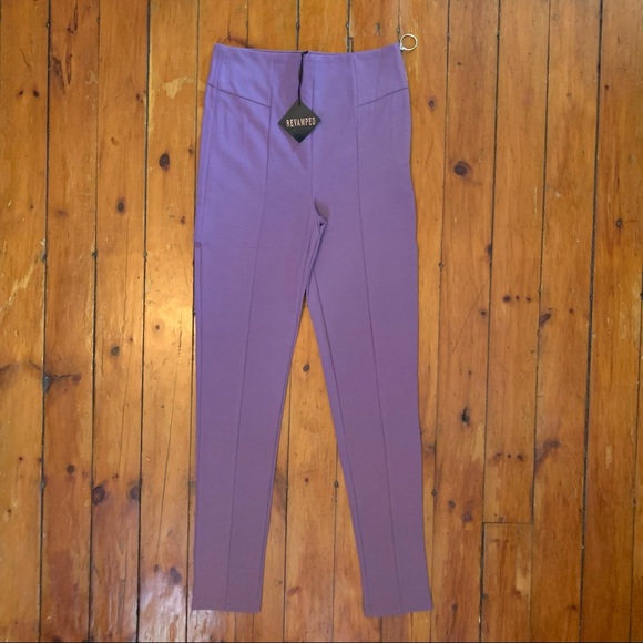 NWT Lavender High-Waisted Revamped Pants - Picture 1 of 9